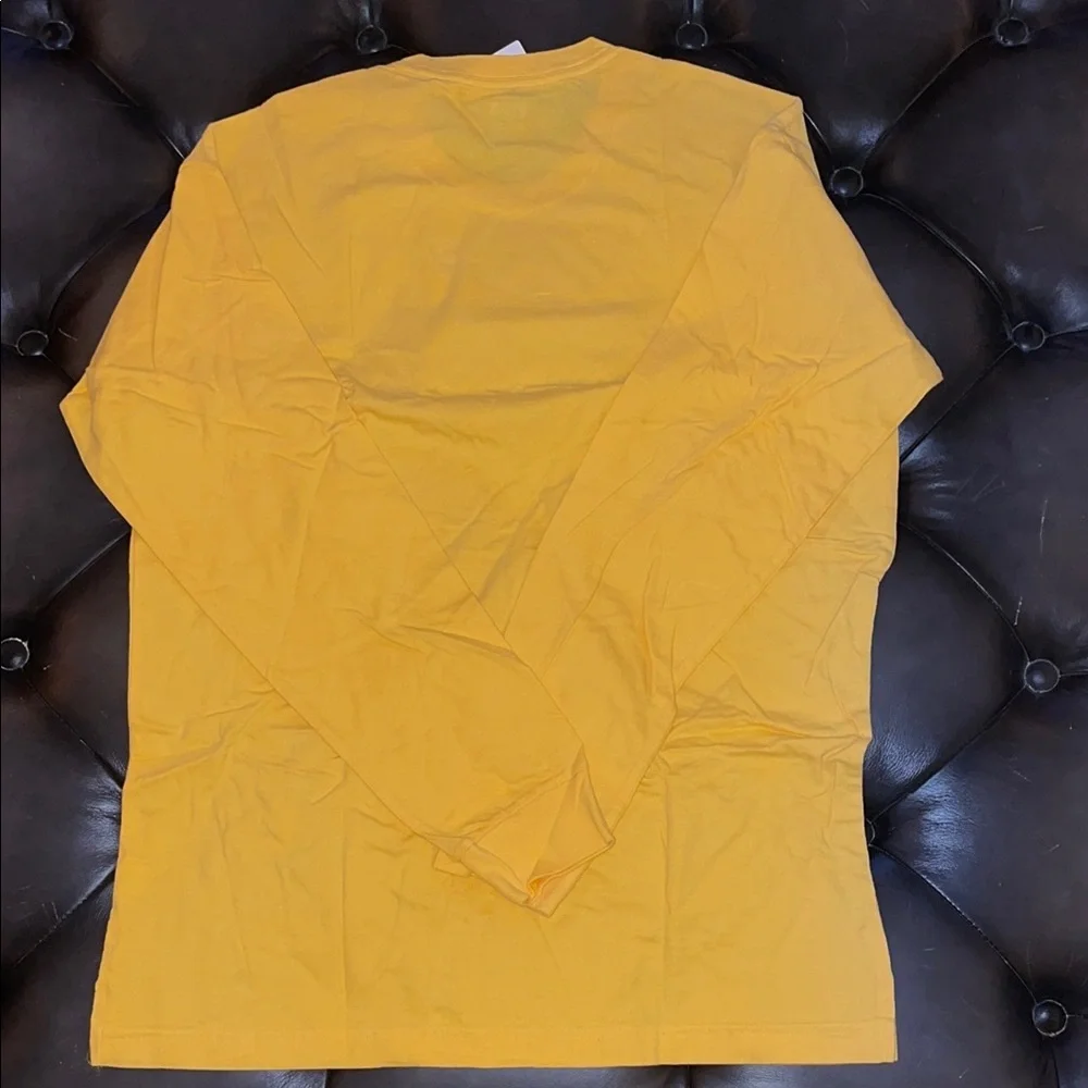 Victoria's Secret Pink Yellow Long Sleeve Shirt - Picture 4 of 7